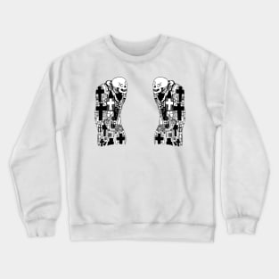 Gustav Klimt: Death & Death Crewneck Sweatshirt